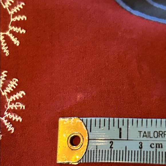 💙Desigual Patchwork Boho Western Embroidered Button-Down Shirt - Size M  2016 - Picture 15 of 16